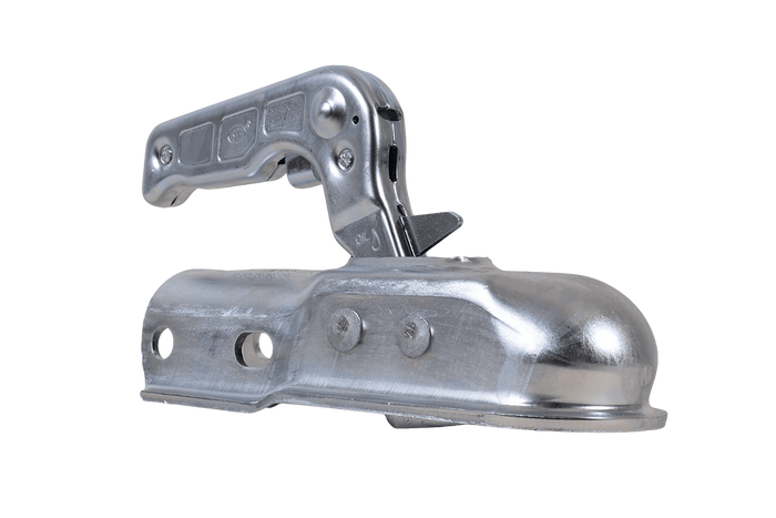 Attelage à boule STEELPRESS ZSK-1300C pour remorque de 1300 kg avec timon tubulaire de 50 mm