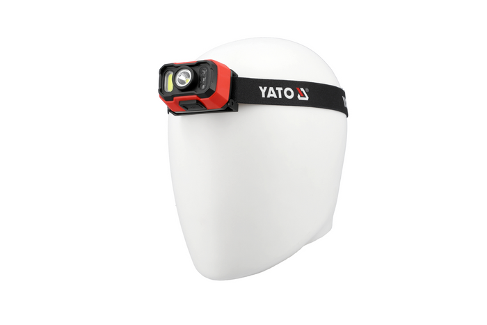Lampe frontale LED YATO YT-085942 avec détecteur de mouvement, 1000 lm