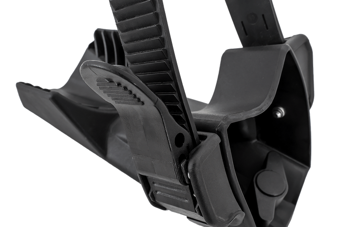 Support de roue (gauche) avec sangle de retenue de roue - Atera Evo/Vario 0969994319