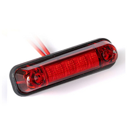 Feu de position à LED FRISTOM FT-081, rouge, universel