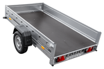 Remorque sur ressorts 230x125 UNITRAILER GARDEN 230/R KIPP