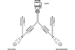 Kit éclairage : feux arrière DOBPLAST + feux de position LED DOBPLAST + faisceau MANTES 5,5 m, 13 broches + connecteurs rapides