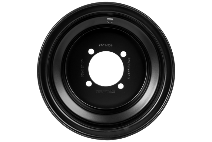 Jante en acier UNITRAILER noire 5,5 po x 8 po H2 4x88 ET:-2