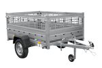 Remorque à un essieu 200x125 UNITRAILER GARDEN 201 KIPP avec ridelles grillagées