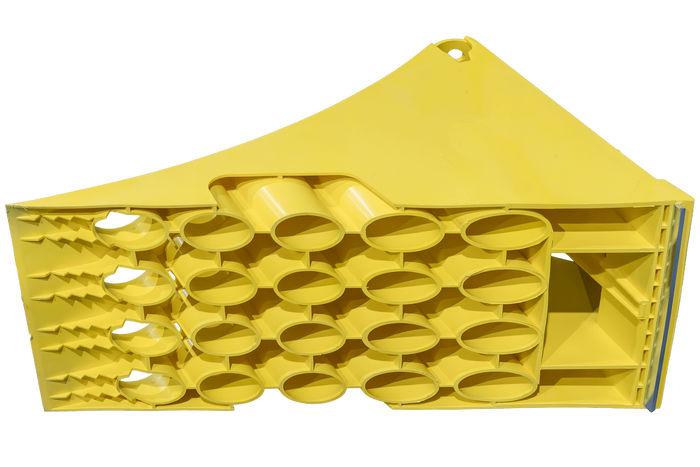 Cale de roue OUTLET PLASTEX h : 224 mm