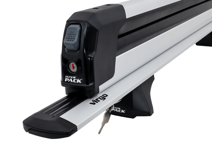Inter Pack Frostline 6 - support extensible en aluminium pour 6 paires de skis ou 4 snowboards
