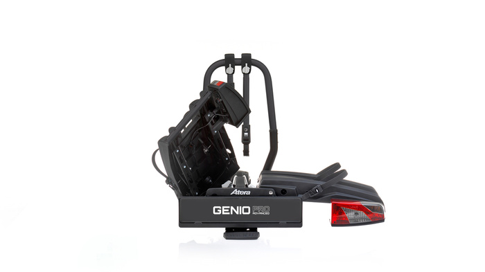 Atera Genio Pro - Porte-vélos sur attelage pour 2 vélos 022785 (Noir)