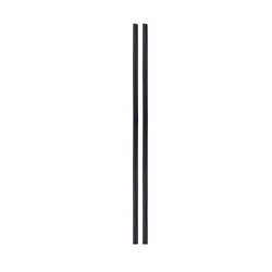 Bandes de protection de bord de porte LAMPA Contour, lot de 2, noires