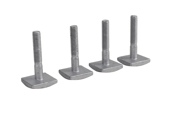 Insert pour poutres en aluminium 35 mm x M6 (4 pièces)