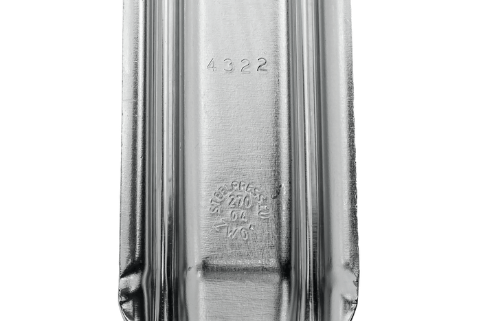 Charnière latérale avec support STEELPRESS ZW-01.270A+UZ-01B montage latéral complet de la remorque