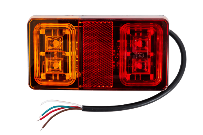 Feu arrière TT TECHNOLOGY TT.12029 LED, 4 fonctions universel