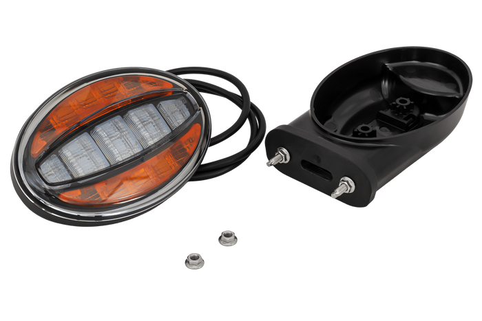 Feu avant universel à LED FRISTOM FT-356 avec support de montage latéral