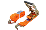 Courroie de transport orange UNITRAIER 4 m/50 mm/5 t avec tendeur