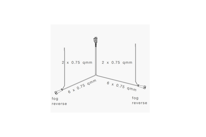Faisceau électrique ASPÖCK, faisceau remorque 8 m, prise 13 broches, 2 baïonnettes 8 broches