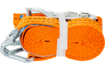 Courroie de transport orange UNITRAIER 4 m/35 mm/2 t avec tendeur