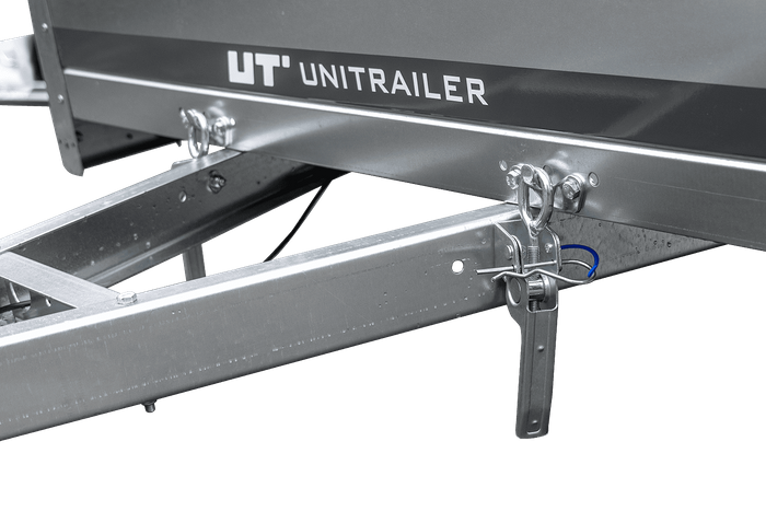 Remorque porte-voitures 230x125 UNITRAILER GARDEN 230 KIPP