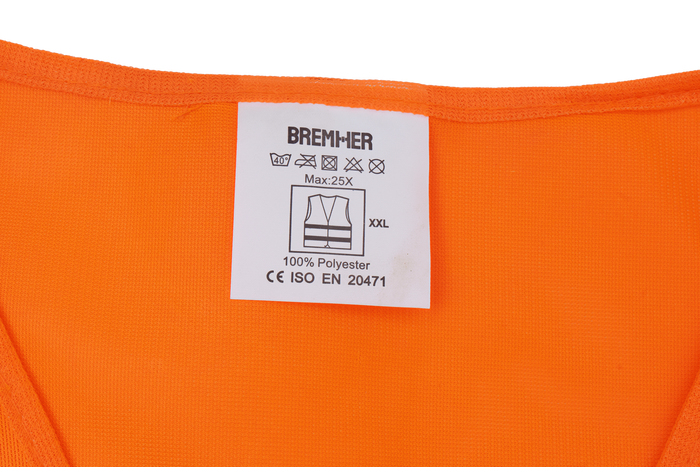 Gilet réfléchissant orange HERMON XXL