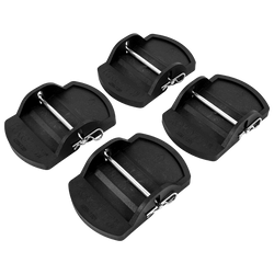 Ensemble de quatre supports stabilisateurs de remorque KNOTT 18x14x4,5cm