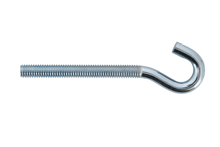 Piton, crochet, gond  DROMET HZ M6x80 avec œillet ouvert (coudé)