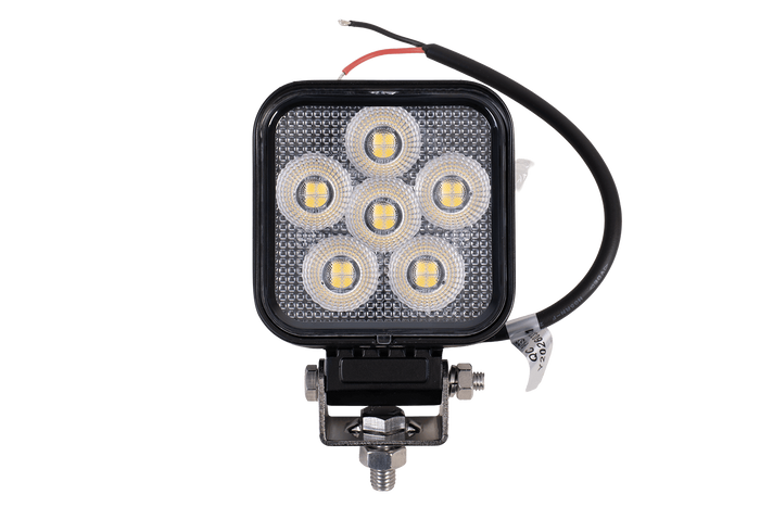 Lampe de travail, réflecteur LED TT TECHNOLOGY NOIR TT.13324, 24 LED, 1920 lm carré