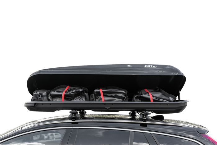 Coffre de toit Inter Pack Zenith 8.6, noir métallisé