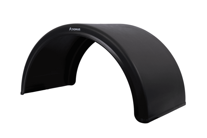 Garde-boue double pour remorque 15-17,5" DOMAR DK1520, passage de roue 860/450 mm
