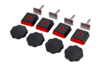 T - profilé en T MF (rainures) - Adaptateur pour barres à rainures en T - Inter Pack Traxer, Carver, Zenith