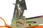 Courroie de transport orange UNITRAIER 3 m/25 mm/1 t avec tendeur