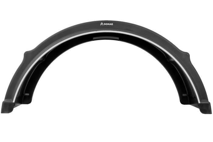 Garde-boue pour remorque 19,5-24,5" DOMAR DK4175 passage de roue 1300/460mm pour montage rapide