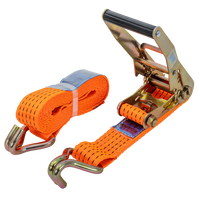 Courroie de transport orange UNITRAIER 4 m/50 mm/5 t avec tendeur