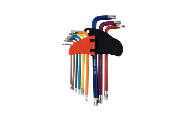 Jeu de clés Torx YATO YT-05633 T10-T50 9 pièces.