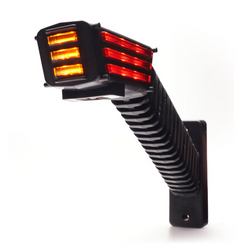 Feu de position LED SPOT WAŚ 2552L W297.5.1, gauche, sur bras long