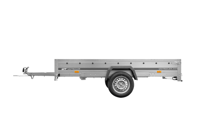 Remorque simple essieu Unitrailer GARDEN TRAILER 264 KIPP