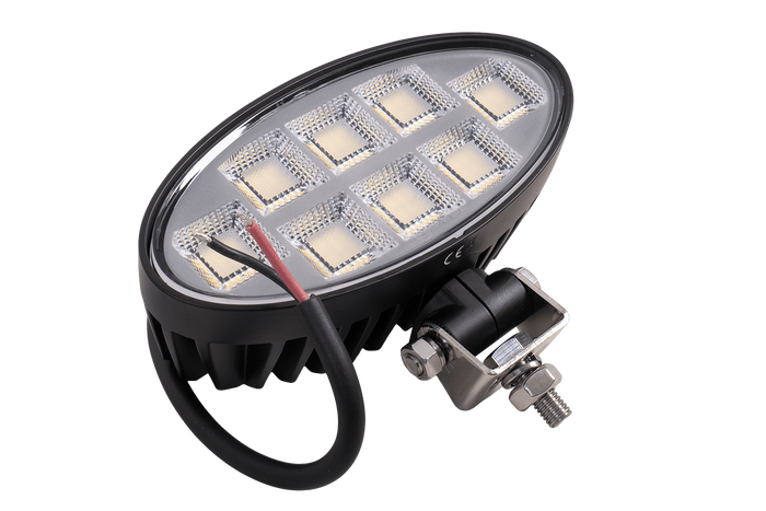Lampe de travail, réflecteur oval LED TT TECHNOLOGY NOIR TT.13417 ,160 LED, 8900 lm