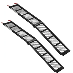 Rampes pliables ProPlus 390094 en acier pour remorques, 203 cm, 680 kg, lot de 2