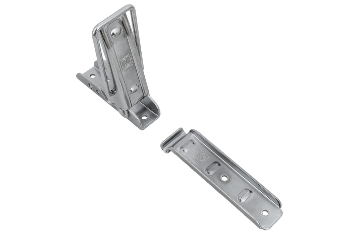 Attelage, charnière latérale avec fermoir WINTERHOFF BV 10-2 + BVG 10-A fermeture latérale complète remorque