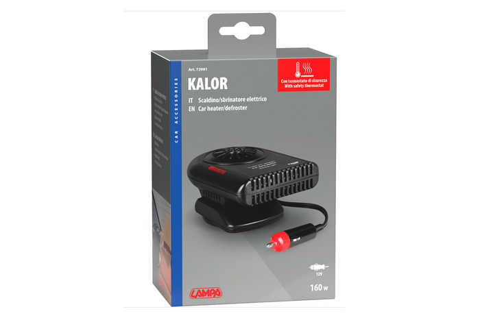 Lampe de dégivrage de pare-brise KALOR pour voiture, chauffage 12V 160W