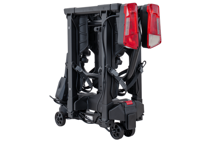 Porte-vélos Inter Pack Spider 2E PRO pour 2 vélos électriques, monté sur attelage
