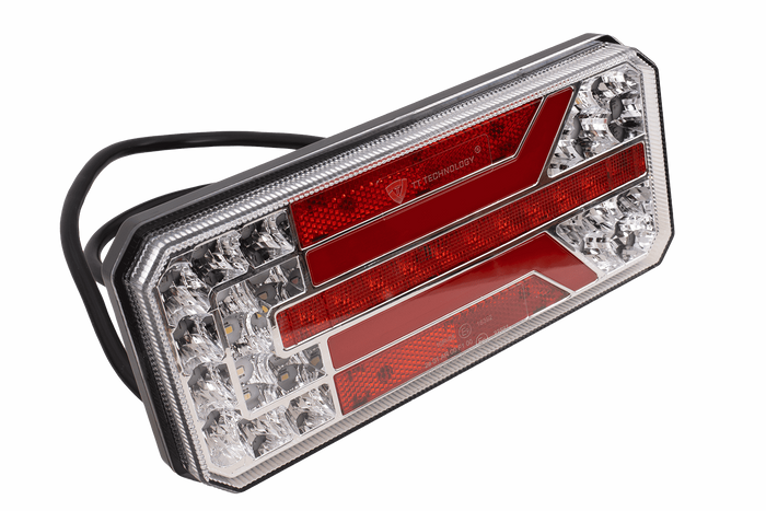 Feux arrière LED TT Technology TT.12555, 5 fonctions gauche + droit
