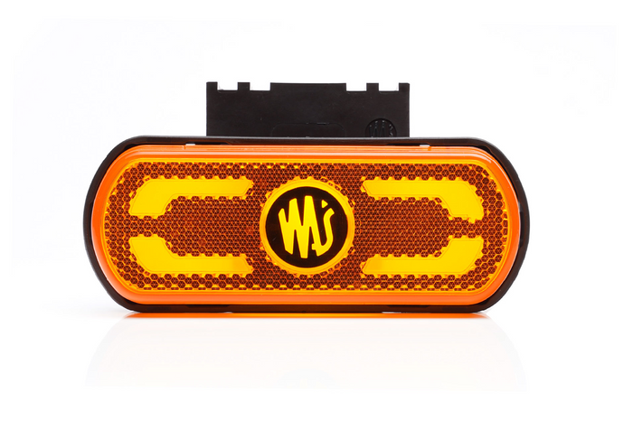 Feu de gabarit, position LED WAŚ W240 1598, orange, universel, avec support