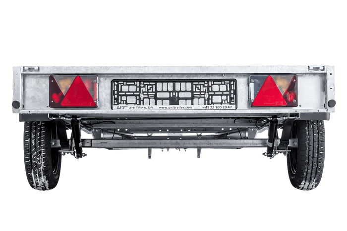 Remorque porte-voitures sur ressorts 264x125 UNITRAILER FORCE 264/R KIPP