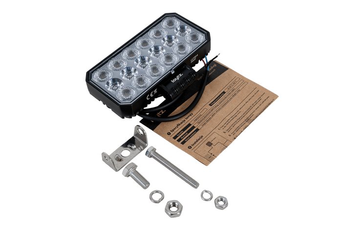 Lampe de travail, réflecteur rectangulaire LED LAYTZ LY7304, 66 LED, 5800 lm