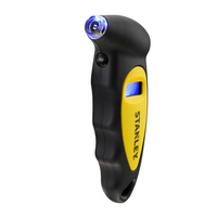 Manomètre numérique automobile STANLEY pour la pression des pneus, plage de 0 à 6,2 bar