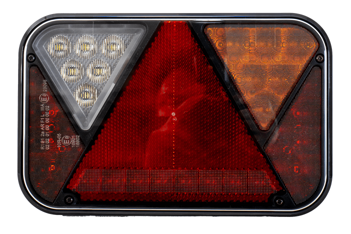 Feux arrière LED FRISTOM FT-270 + faisceau MANTES 4 m 7 broches