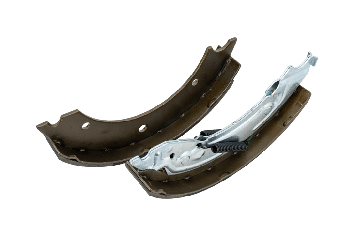 Garnitures, mâchoires de frein 250x40 pour essieux freinés KNOTT 25-2025 Backmat COMPLET