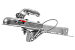 Attelage à boule KNOTT K7.5-H+KZE7.5 avec support et câble pour remorque de 750 kg avec timon en V