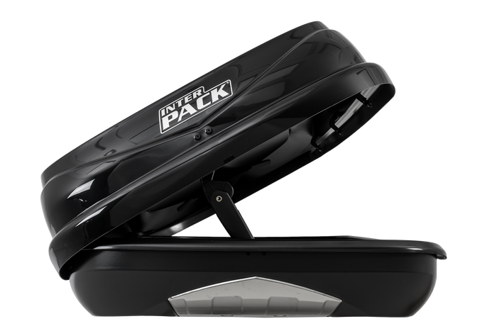 Coffre de toit Inter Pack Zenith 8.6, noir métallisé
