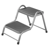 Marchepied à deux niveaux ProPlus 360829V01 pour caravane de 150 kg