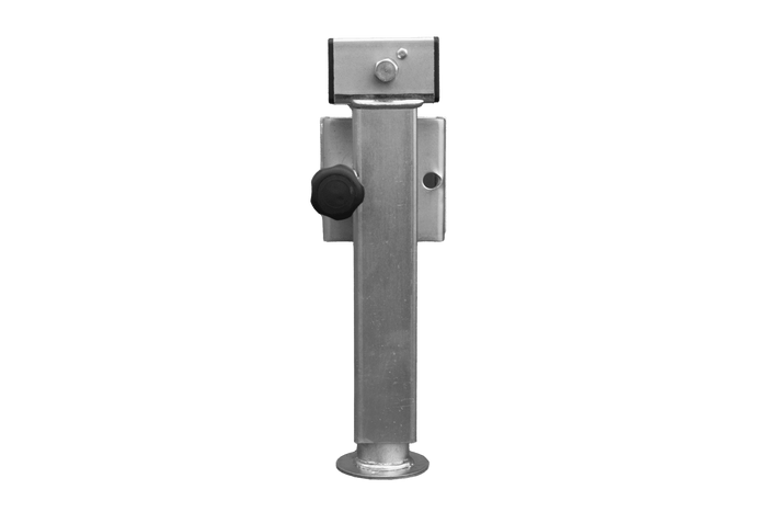 Support de manivelle extensible UNITRAILER D-110.000.049 pour remorque plateau 1300 kg, entraxe 410-645 mm