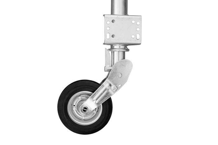 Roue jockey automatique UNITRAILER avec poignée 250 kg 60 mm 785-955 mm